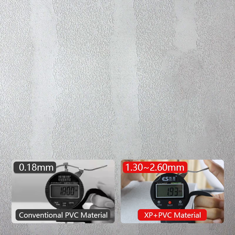 home decor IXPE raised soft clay self adhesive waterproof wall sticker for bedroom decoration