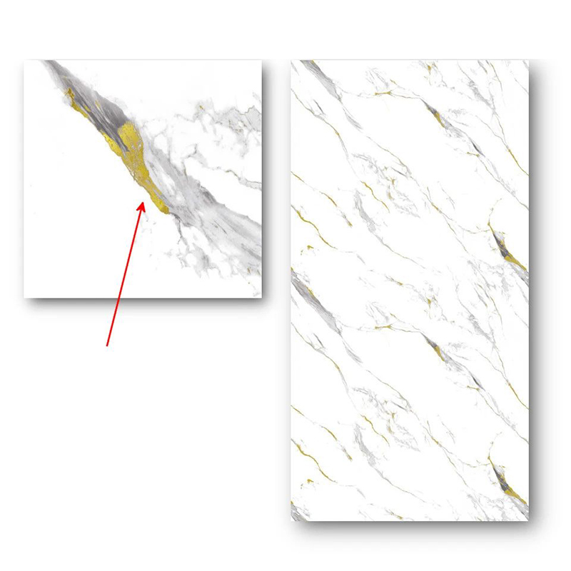 hot selling cheap Wall Panel Stickers IXPE UV marble decorative wall sticker custom for Home Decor