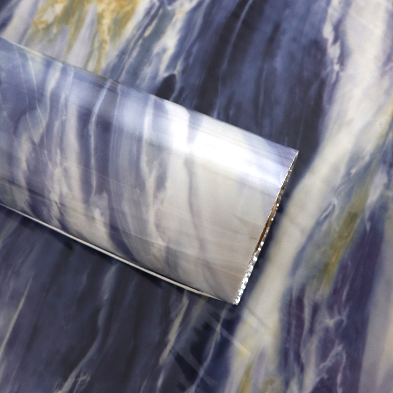 Easy Clean Surface Self-Adhesive Wall Paper Marble Sheet Sticker for Living Room and Bedroom