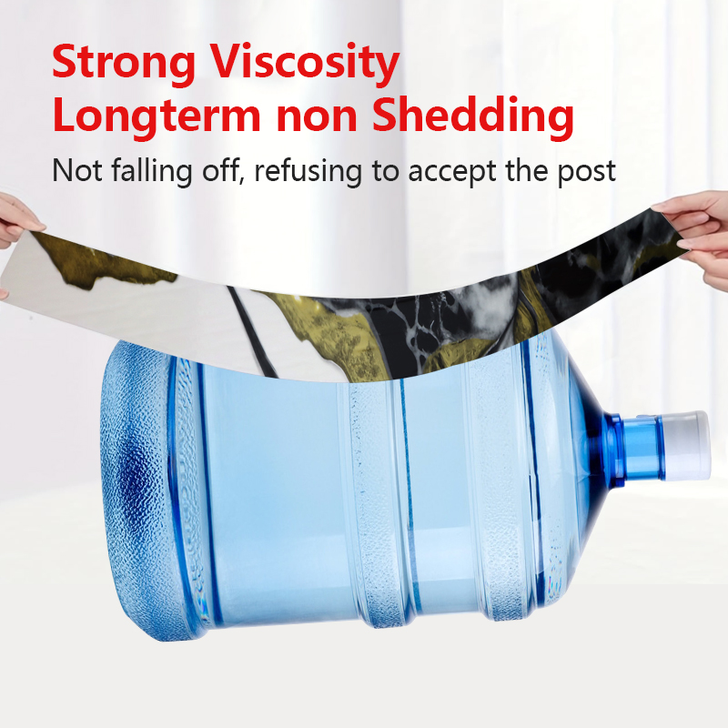 Mold Resistant Waterproof Ixpe Wallpapers Self-Adhesive Wall Sticker for Bathroom and Kitchen