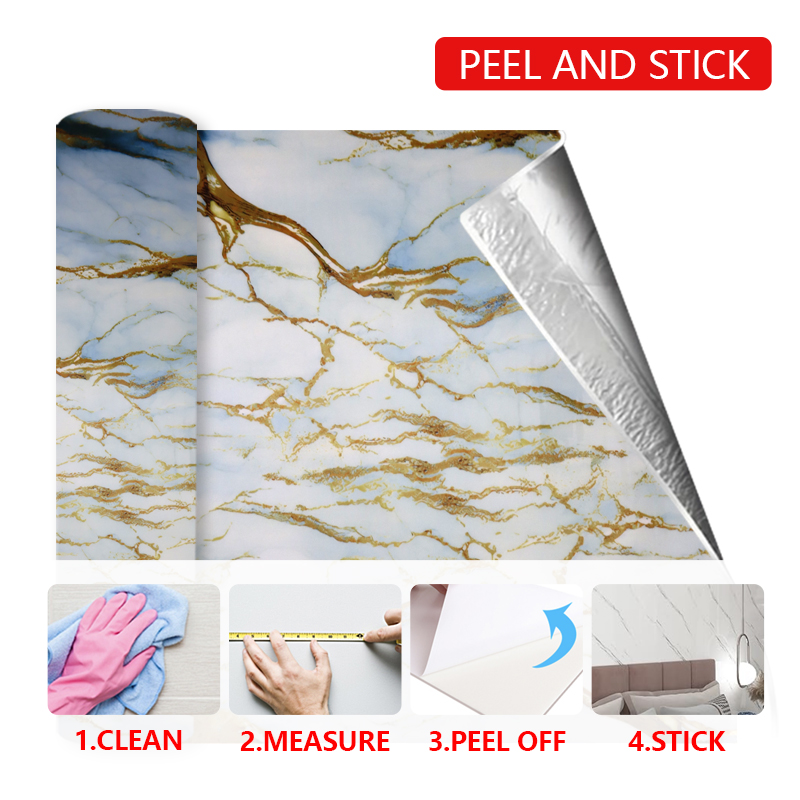 Easy Install Removable Wallpapers Peeland Stick Wall Sticker Paper for Quick Room Transformation