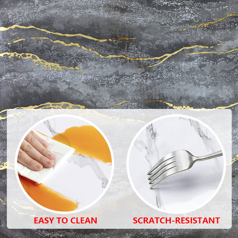 hot selling cheap Wall Panel Stickers IXPE UV marble decorative wall sticker custom for Home Decor