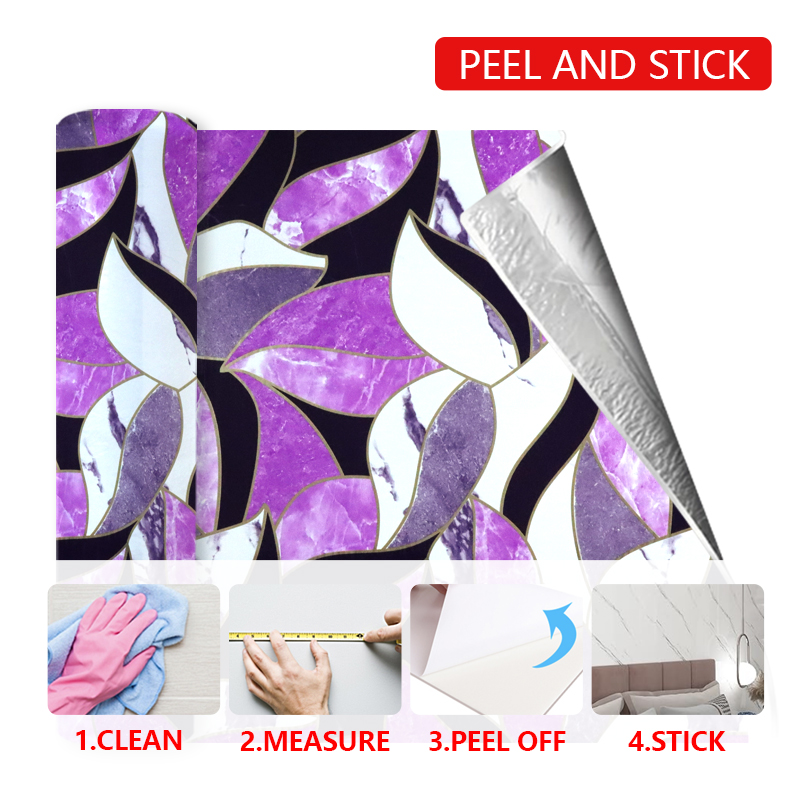 No Residue Removable Design High Quality Peel Stick Wallpaper Office Decoration