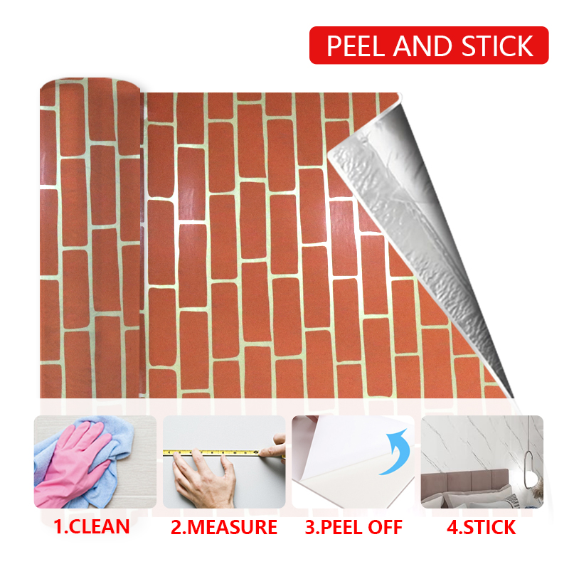 Removable Reusable Design Premium Marble Wall Sticker Peel and Stick Wallpapers for Easy Home Decoration