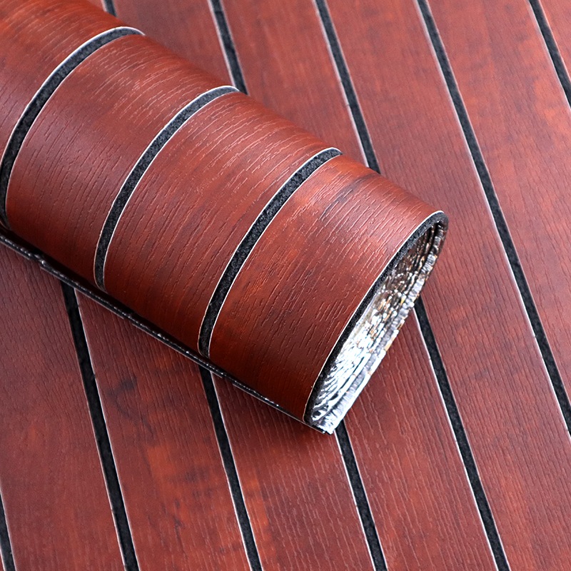 luxury new 3d wall grille wall stickers self adhesive IXPE fluted wall sticker for bedroom