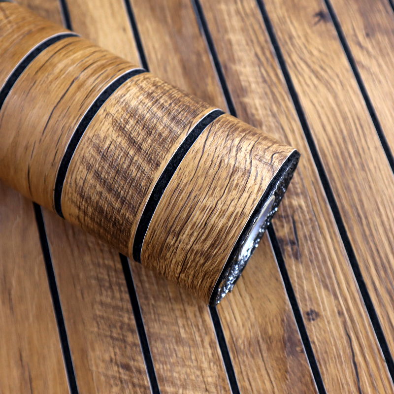 hot selling self-adhesive grille wall sticker anti scratch decorative pvc IXPE wood texure wall sticker