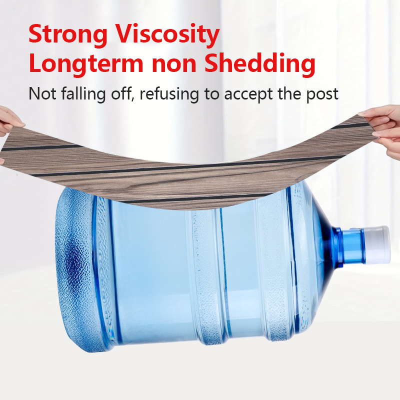 custom color Fluted Wall Stickers wood pattern ixpe self adhesive wall stickers for Living Room and bedroom