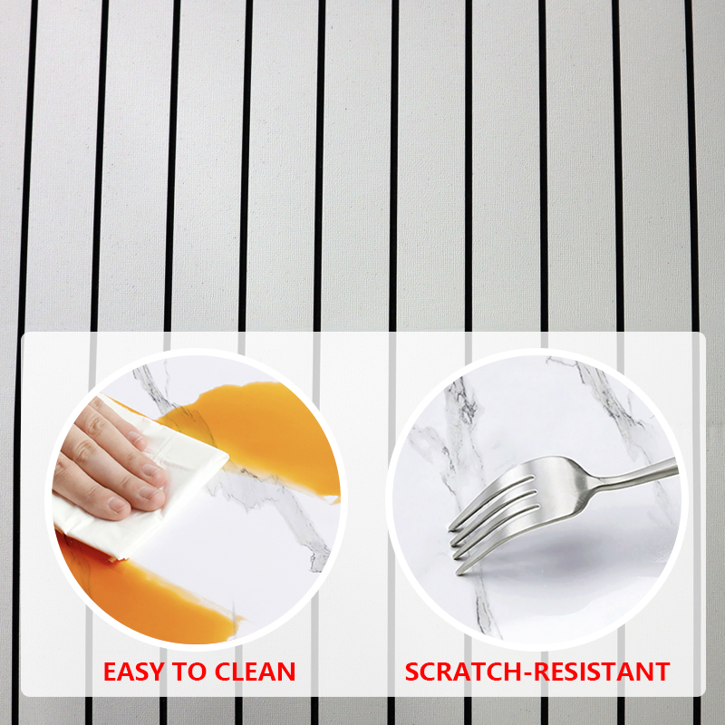 fashion wood grain self-adhesive ixpe fluted wall panel sticker 3d grille wall sticker for wall decoration