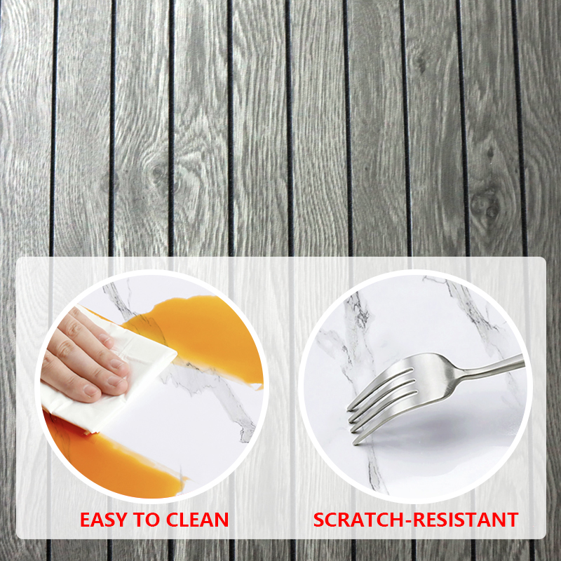 High Gloss marble grain Self-Adhesive Waterproof ixpe 3d fluted wall sticker for Living Room and Bathroom